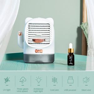 VENTILATEUR Portable Ventilateur De Refroidissement Table Air 