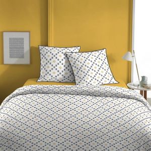 Parure Lit Disney Mickey Minnie Love 240x220cm - Housse Couette + 2 Taies | Literie Enfant Polyester