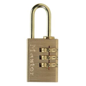 Master Lock Lot de 4 Cadenas 20 mm pour bagage couverture vinyle sac /à dos avec serrure /à cl/é valise