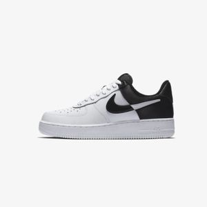 air force one noir et blanche lacet nike