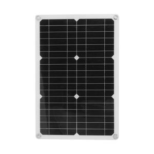 KIT PHOTOVOLTAIQUE Tbest Panneau solaire portable Kit de Chargeur Sol
