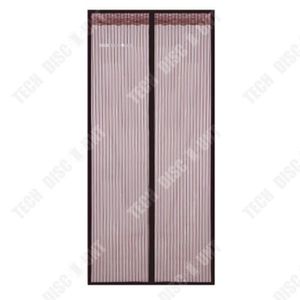 Rideau de porte à isolation thermique magnétique, 90 x 200 cm