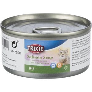 BOITES - PATÉES Soupe au poulet et au saumon 80 g pour chat - Trix