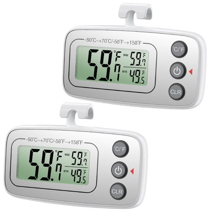 Thermomètre haute précision frigo & congélateur ThermaGuard | La chaîne du  froid
