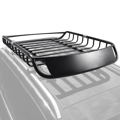 GIANTEX Porte Bagage de Voiture en Metal pour Voiture Barres de Toit pour Bagages Charge Max.110 KG 120x98x16 5CM Cdiscount Auto