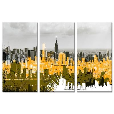 110x60 cm Kit 5 TABLEAUX IMPRIMEE DECO NEW YORK BROOKLYN - NYC-12