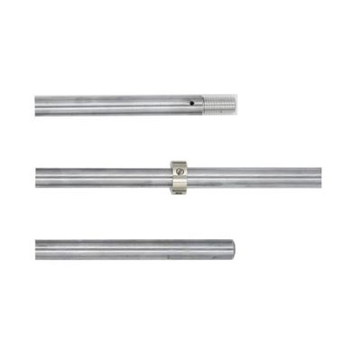 VidaXL 8 Tiges De Baby-foot En Acier Chromé – Diamètre 15,9 Mm, Longueurs 102/113/125 Cm, Pour Table Standard