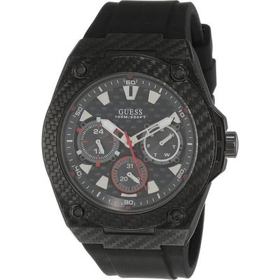 Montre bracelet Guess W1048G2 Hommes Noir Achat vente