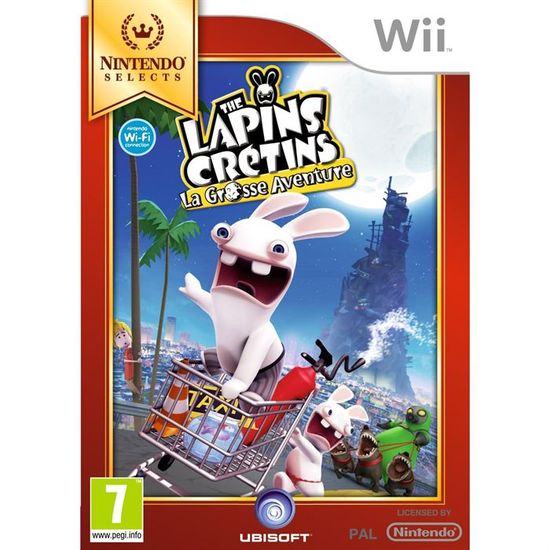 LAPINS CRETINS LA GROSSE AVENTURE SPECIAL /  Wii