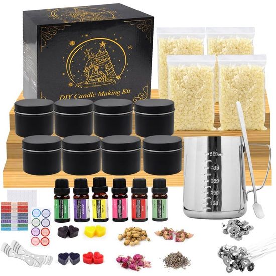 21 fournitures pour la fabrication de bougies DIY - Dreams Genius