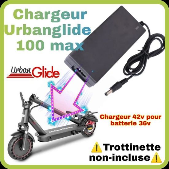 Chargeur 42v Urbanglide 100 / 100XS pour trottinette électrique