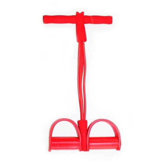 Corde De Tension Multifonctionnelle, Sit-Up Bodybuilding Expander Pedale Pull Cordes 4 Tube Jambe Exerciseur Blue Fei Yu 91769996