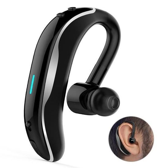 Oreillette Intra-auriculaire Bluetooth pour SAMSUNG Galaxy Note 4 (ROUGE)
