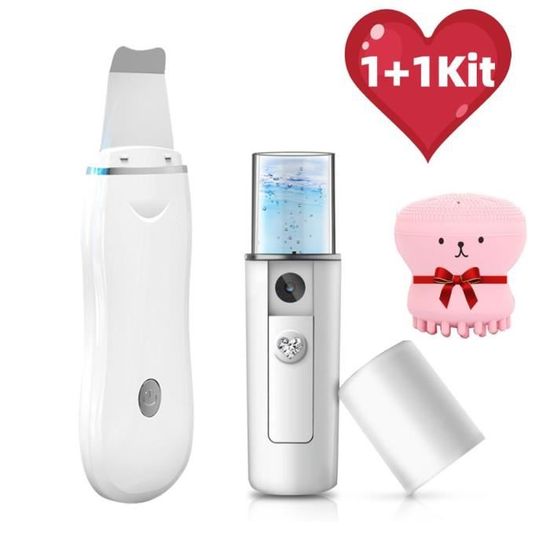 Kit Soin Visage & Cou Blanchissant Anti-Taches & Anti-Boutons - Effet "Injection" - Neuf