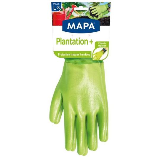 Gants de jardinage lot 3 gants mapa colors - taille L/8 MAPA : le
