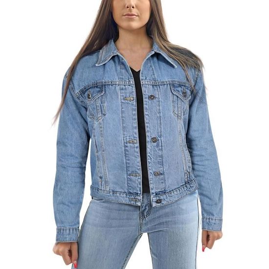 ONLELLIS Veste en jean | Bleu foncé