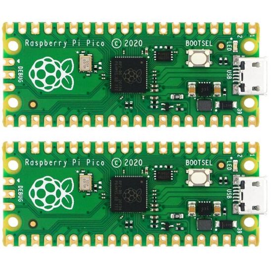 2X pour Raspberry Pi Pico, une Carte MicrocontrôLeur Haute Performance ...