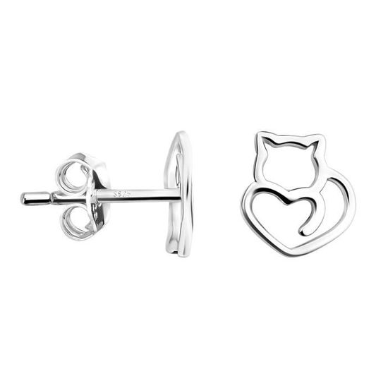 SOFIA MILANI Boucles D'Oreilles Femme Argent 925 - Clous Fleur Élégants