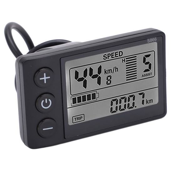 Keenso S866 Affichage LCD Pour Vélo électrique Compteur D'affichage LCD Pour Vélo électrique
