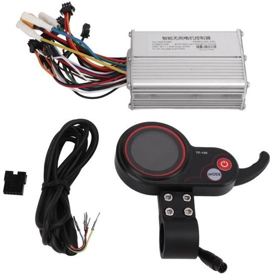 Kit Contrôleur 48V 20A Pour Trottinette Kugoo M4 - Avec écran LCD 6 Broches Et Câble 1T4, Facile à Installer