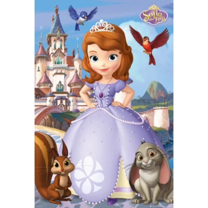 Princesse Sofia Poster Clovis Le Lapin Robin Cdiscount Maison
