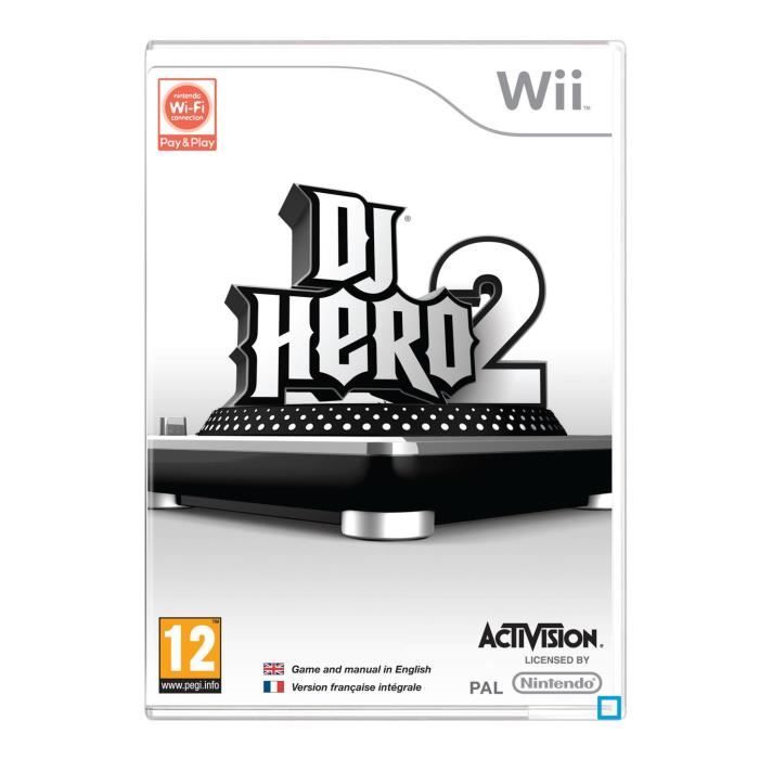Activision Dj Hero 2 Jeu Seul / Jeu Console Wii