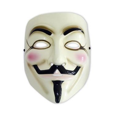 V FOR VENDETTA - Réplique masque de Guy Fawkes