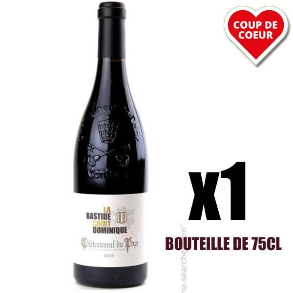 X1 Châteauneuf du Pape Les Hesperides 2012 75 cl La Bastide Saint-Dominique AOC Châteauneuf du Pape Vin Rouge
