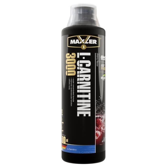 L-Carnitine 3000 500ml Cerise Maxler Seche