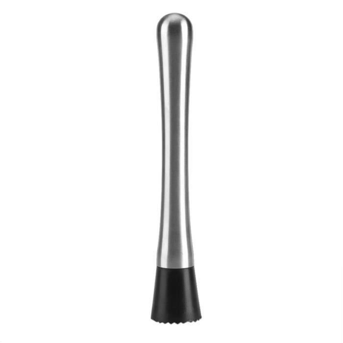 SA Cocktail Muddler Acier Inoxydable Pilon à Cocktail Professional Mojito Brouilleur de Glace DIY Bar Outil - SABSP0218A3219