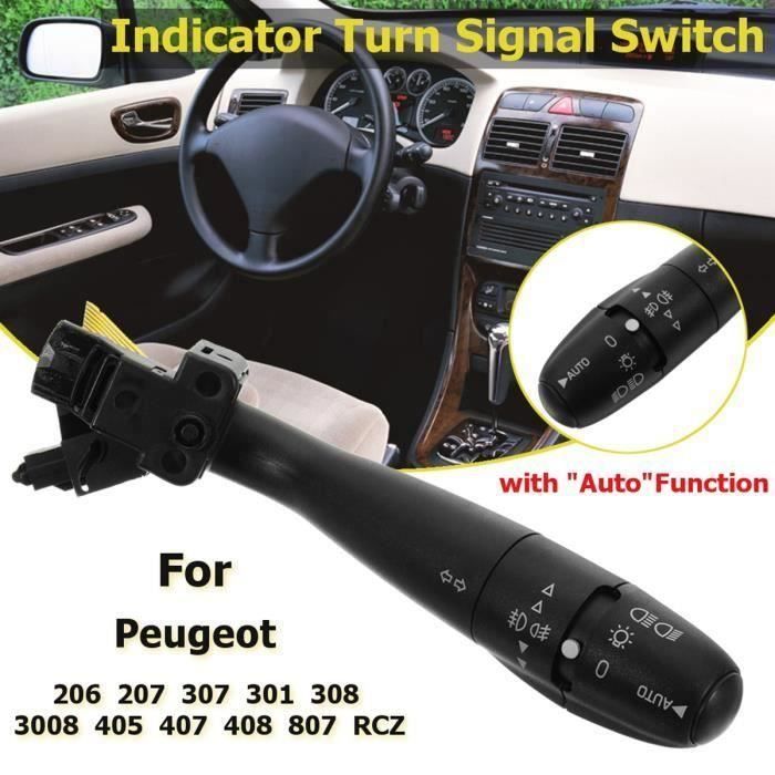 BO INTERRUPTEUR DE CLIGNOTANT INDICATEUR Pour Peugeot 307 301 308 206 207 405 407 408