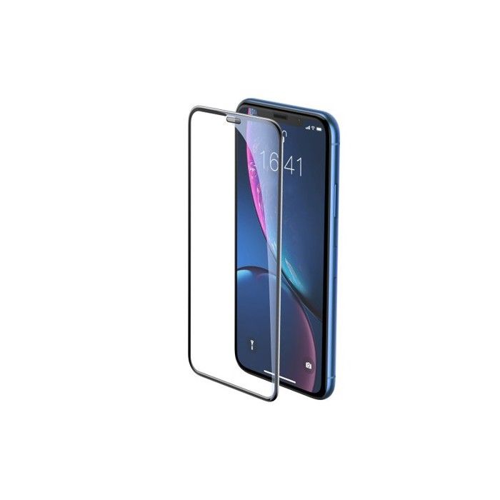 Film verre trempé incurvé pour Iphone 11 intégral noir