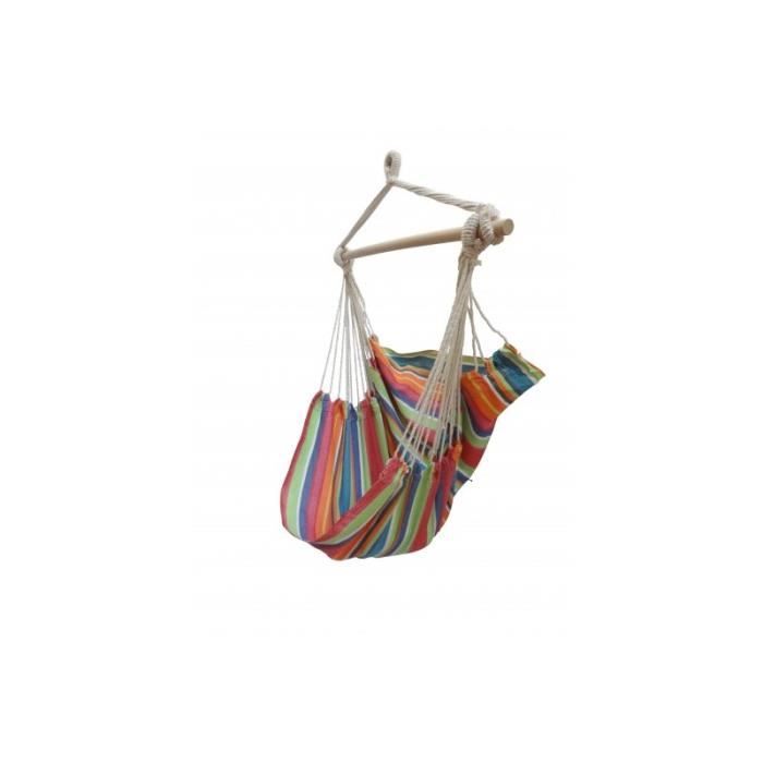 CAO CAMPING Hamac Detente - 100 x 130 cm - Multicolore