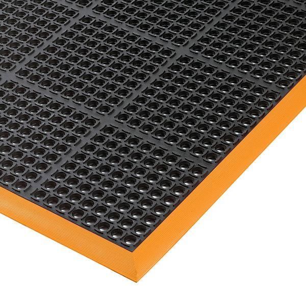 Tapis anti-fatigue - surface perforée L x l 1630 x 970 mm - revêtement de sol revêtements de sol tapis tapis de sol tapis industriel