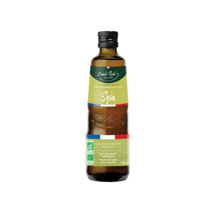 Huile Vierge de Soja bio - 500 mL EMILE NOËL