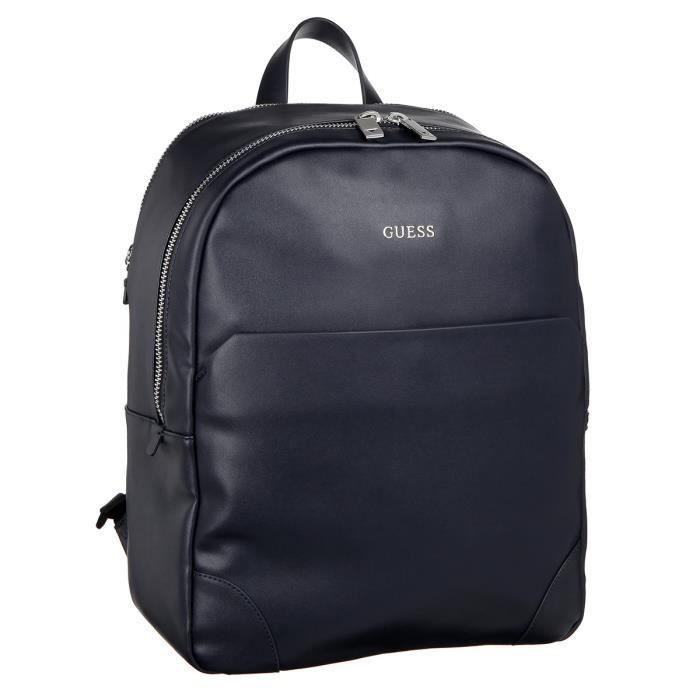 GUESS Sac à Dos Bleu Marine Homme