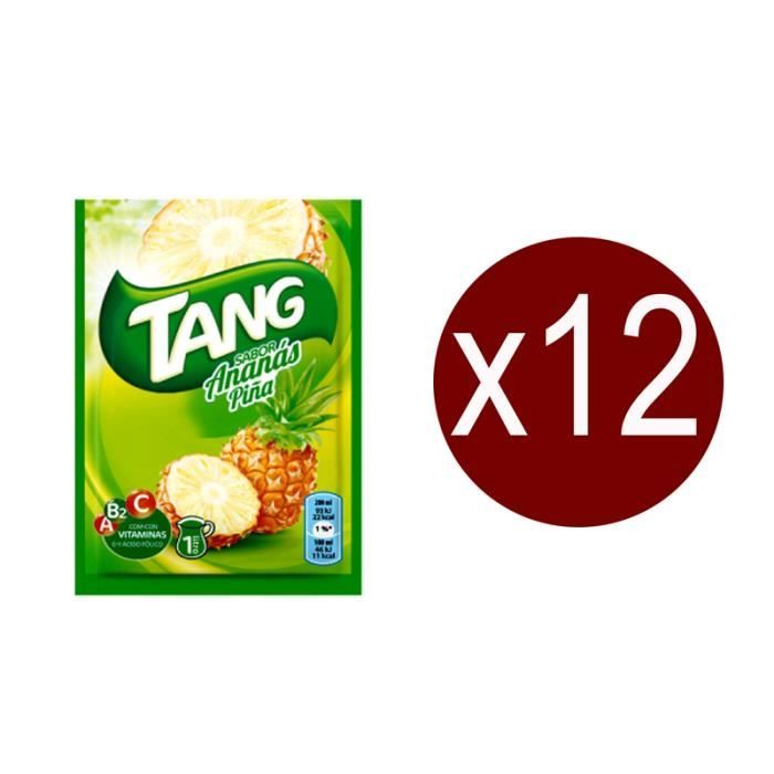 12 sachets Tang Ananas.Boisson en poudre.