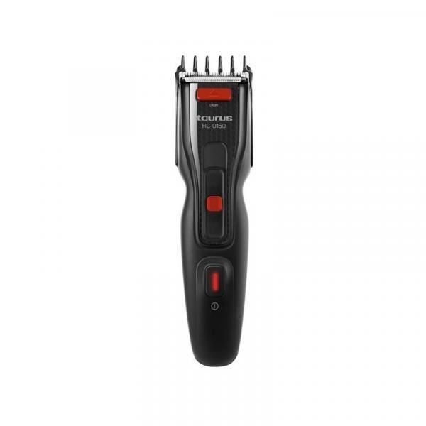 Tondeuse à cheveux Taurus HC-0150 de 60 min d'autonomie avec 7 hauteurs de coupe et 1 peigne réglable de 3 à 18 mm