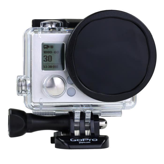 Filtre Polarisant en Verre pour Boitier Standard HERO 3+/4