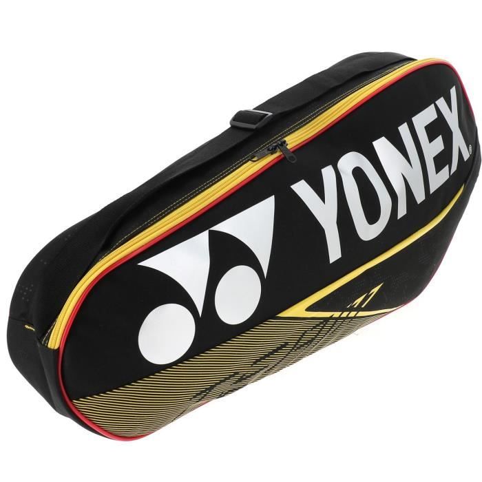 Sac de badminton Team racquet bag 3 blk - Yonex UNI Noir