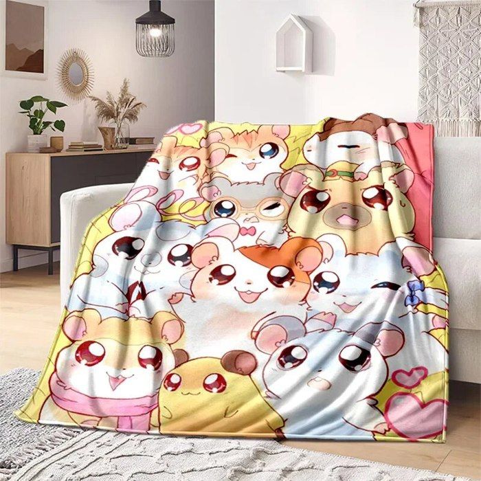 Couverture En Flanelle Motif Chat - 150x200 Cm - Polaire Douce Pour Canapé, Lit, Voyage - Hiver