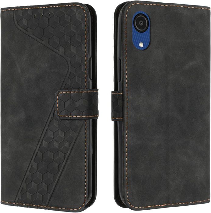 Étui Portefeuille Magnétique Bicolore En Cuir PU Pour Crosscall Core-X4 Neo - Protection Totale Avec Support Intégré