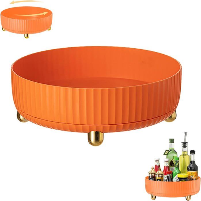 Porte-Épices Rotatif À 360 Rangement, Etagere A Epices Rotative Pour La