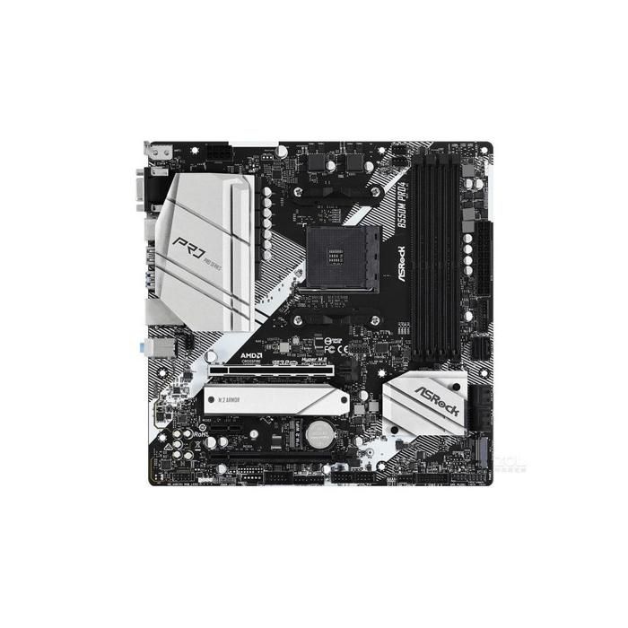 Carte mère ASRock B550M Pro4 AMD B550 Socket AM4 4xDDR4 128GB Micro ATX - Asrock