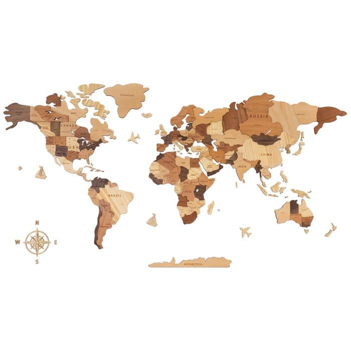 Objet de decoration murale Creawoo - 1.5m3DmapSolid