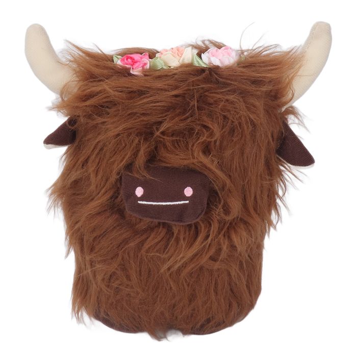 Rideau De Porte Vache Des Highlands Pour L'Intimité De La Porte, Rideau