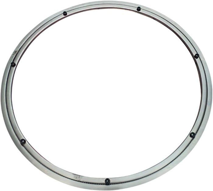 Roulement à billes rotatif silencieux base en métal pivotante roulement de plateau tournant pour table à manger (ø50 cm)