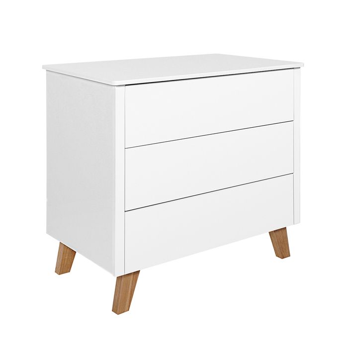Commode à langer 3 tiroirs Novelies - Zara - 94 x 51 5 x 88cm - Blanc Commode à langer 3 tiroirs Novelies - Zara - 94 x 51 5 x 88cm - Blanc