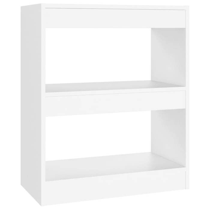 Autumn saleBibliothèque contemporaine design VIDAXL - étagère à domicile Blanc 60x30x72cm HOME4846