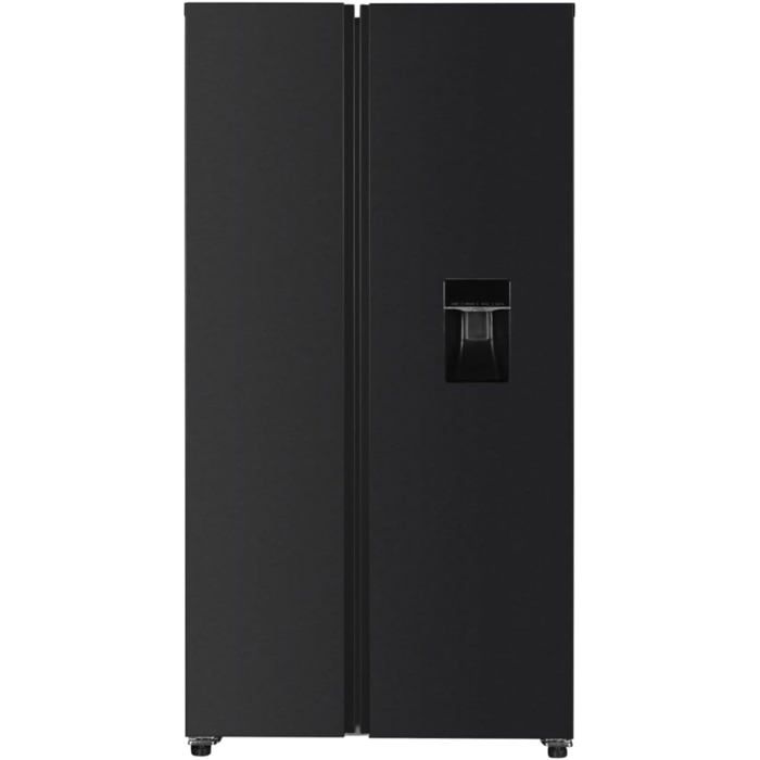 Réfrigérateur Américain PKM - SBS400EBIXWDAZ - NO FROST - Noir - Distributeur Eau Sans Raccord - Pkm